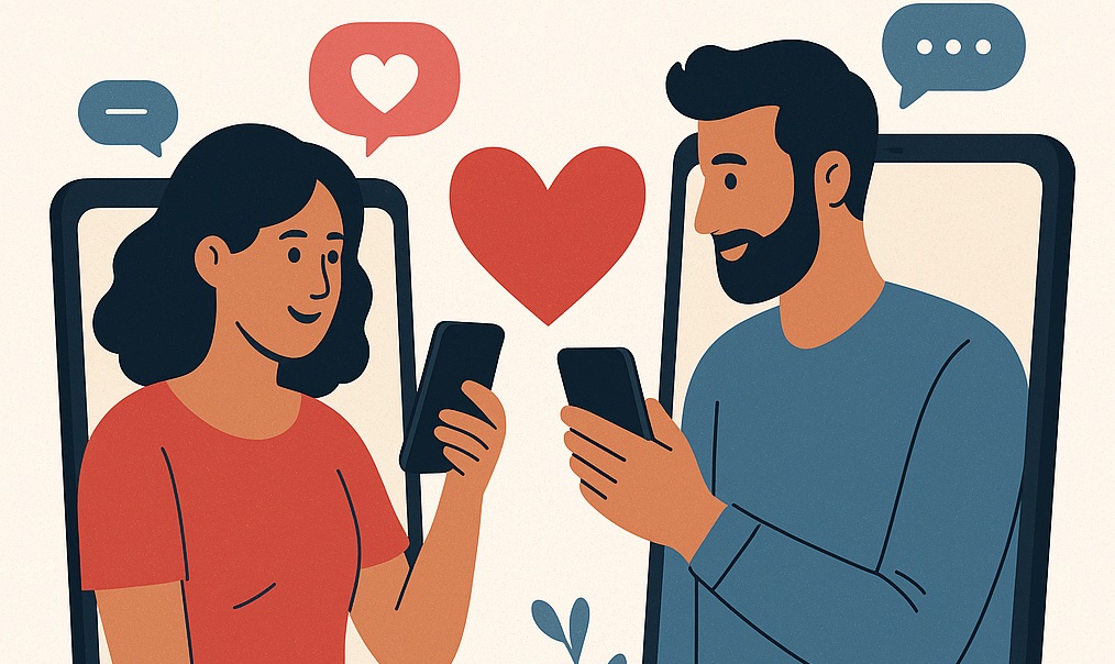 איור לפוסט טיפים לבניית פרופיל מנצח באתר הכרויות